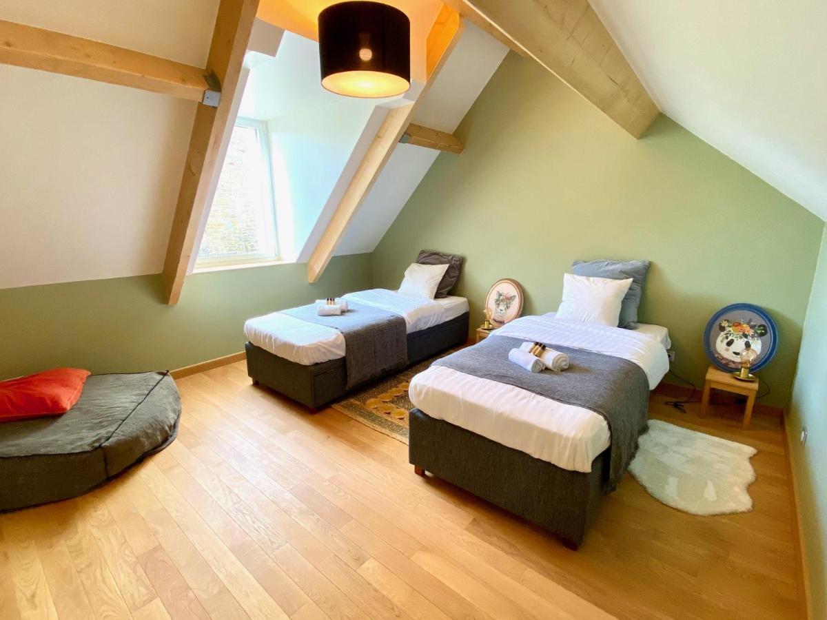 Le Capella, Magnifique Maison Au Calme Avec Garage カーン エクステリア 写真