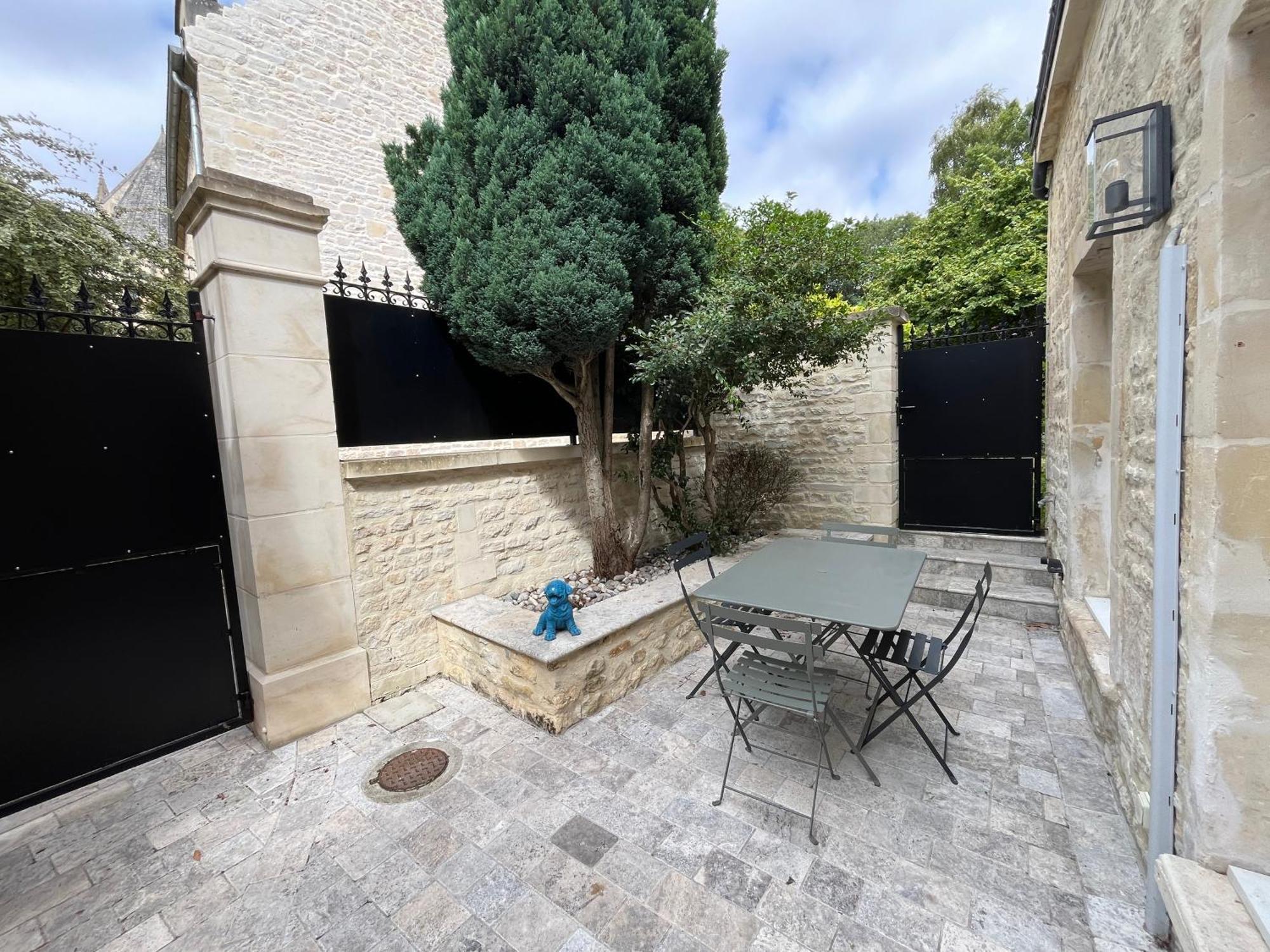 Le Capella, Magnifique Maison Au Calme Avec Garage カーン エクステリア 写真